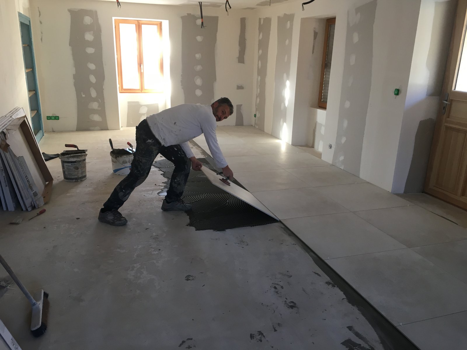 Realisation carrelage artisan Saint-Alban-Leysse Savoie